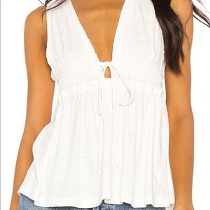 Free people white tank